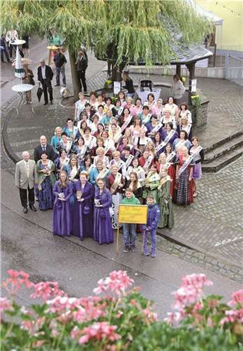 Dieblich ist stolz auf seine 55 Weinmajestäten aus den letzten 40 Jahren