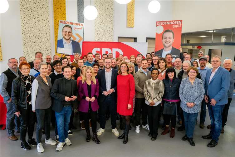 Diedenhofen (SPD) kandidiert mit viel Rückenwind erneut für Bundestag.  Foto: Martin Schmitz