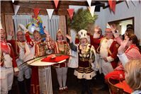 Dienstags Abends wurded die Rheinbacher Tollitäten " gerupft" und mussten ihre I...