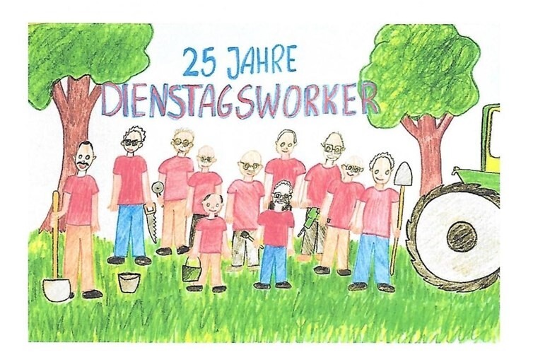 Dienstagsworker bei der Arbeit von Amelia, 9 Jahre