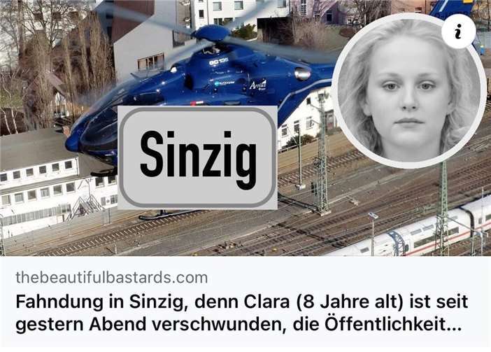 22.08.: Achtung: Fake-Meldung über Entführung in Sinzig Dies ist eine Fake-Meldung!