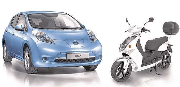 Diese Fahrzeuge stellt RWE Deutschland für zwei Wochen zur Verfügung – Leser dürfen die Elektrofahrzeuge ausgiebig testen.RWE