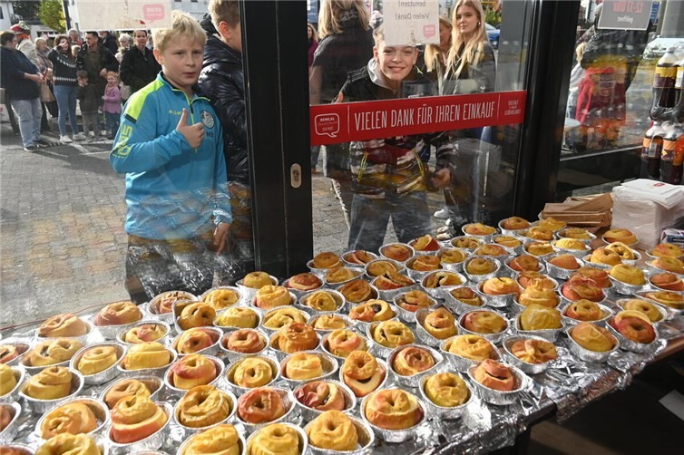 Diese Jungs konnten es kaum erwarten.