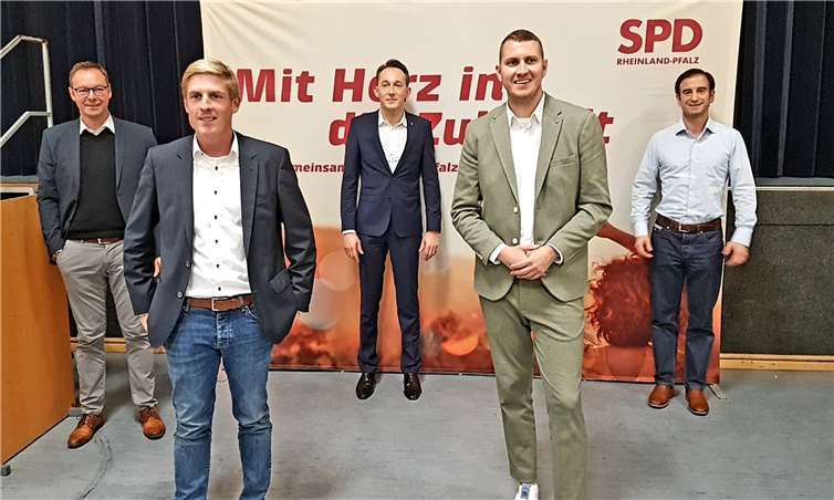 Diese Kandidaten gehen ins Rennen: (v.l.) Alexander Wilhelm, Christoph Schmitt, Marc Ruland, Benjamin Kastner und Marcel Hürter. Foto: privat