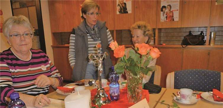 Diese Kerze wird die kfd das ganze Jahr begleiten.privat