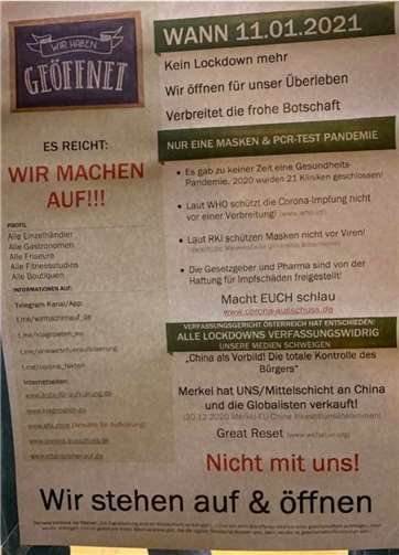 Diese Plakate sorgen für Ärger bei den Einzelhändlern aus Mayen und Andernach. Quelle: Facebook