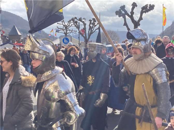 Diese Rittersleut´ konnten sich sehen lassen.