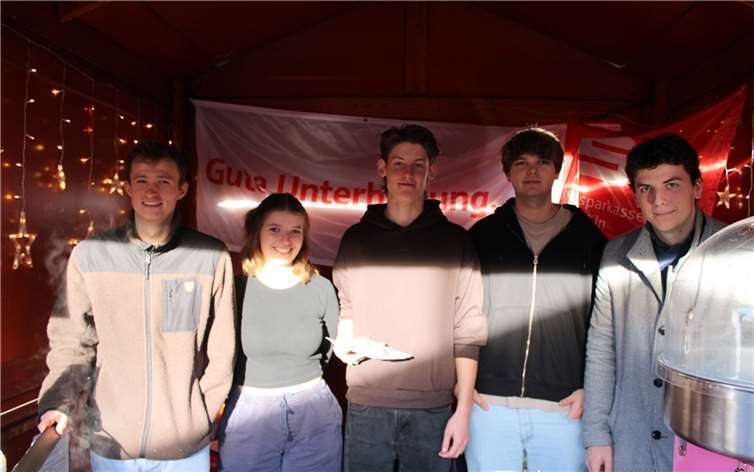 Diese Schülerinnen und Schüler wussten mit frischen Crepes zu begeistern.