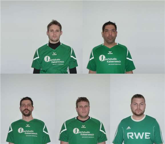 Diese Spieler unterstützen zukünftig die Mannschaft. privat