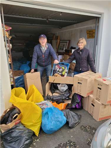 Diese langjährige Sozial-Sammelaktion hat das Ziel, in ärmeren Ländern „Hilfe zur Selbsthilfe“ zu leisten.  Foto: Siegbert Rathenow