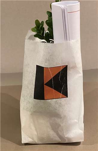 Diesen kleinen Ostergruß gab es für die Mitglieder.