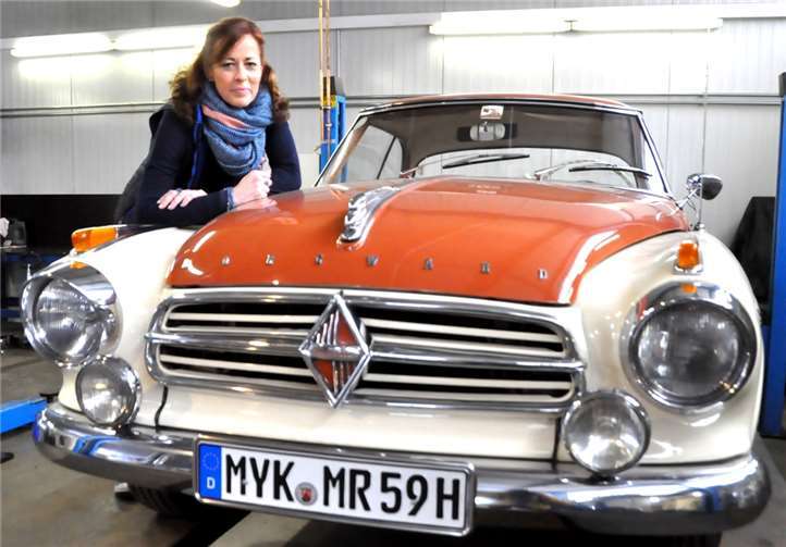 Dieser Borgward von HaRo Müller, der im Hause Spitzley gepflegt wird, ist ein echter Hingucker.