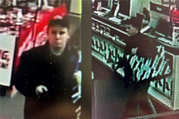 Dieser Mann soll in einer Media-Markt-Filiale in Neuwied mehrere Artikel im Wert von 2.000 Euro gestohlen haben. Fotos: Polizei
