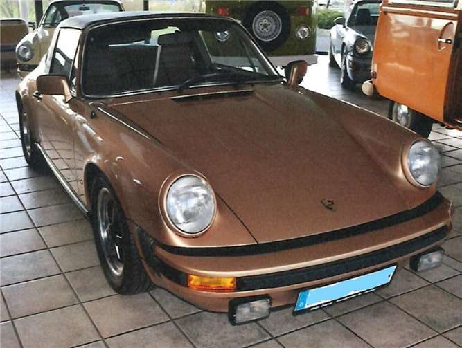 Dieser Porsche Targa wurde in Vottelhoven aus einer Garage gestohlen. Foto: Polizei