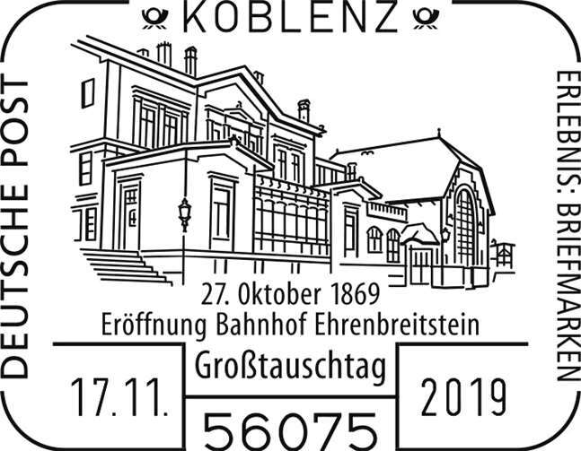 Dieser Stempel wird am Sonntag, 17. November zum Großtauschtag auf der Karthause abgeschlagen.Foto: privat