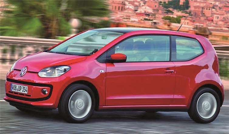 Dieser VW Up im Wert von 10.000 Euro wartet auf den Sieger.privat