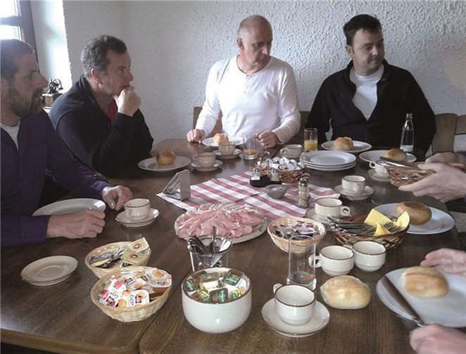 Dieses Frühstück ließ keine Wünsche offen.Privat