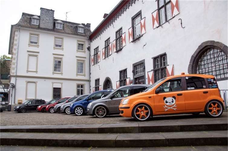 Dieses Jahr veranstaltete Kai Schlagowsky das Fiat Panda 100hp Meeting in Linz.  Foto: Kai Schlagowsky