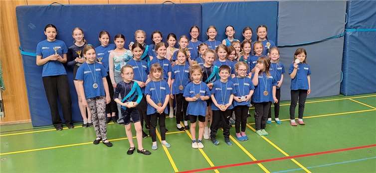 Dieses Jahr waren vom SV Hatzenport-Löf 34 Kinder am Start. Fotos: SV Hatzenport-Löf