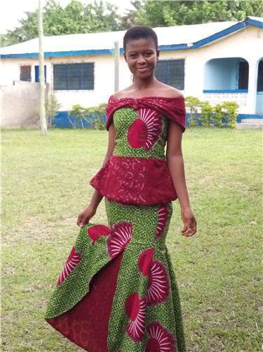 Dieses Kleidungsstück wurde entworfen und geschneidert von Clara aus Ghana.Foto: privat