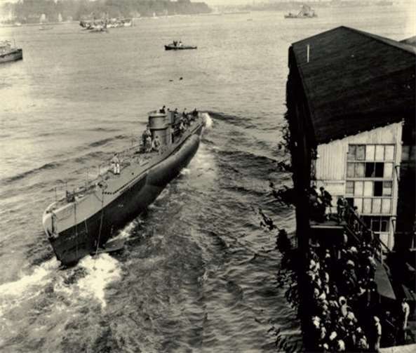 Dieses U-Boot steuerte Alfred Radermacher.