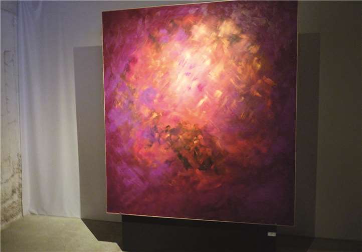 Dieses Werk schuf Bruder Stephan im Rahmen einer Meditation zum Weihnachtsfest. Fotos: FRE