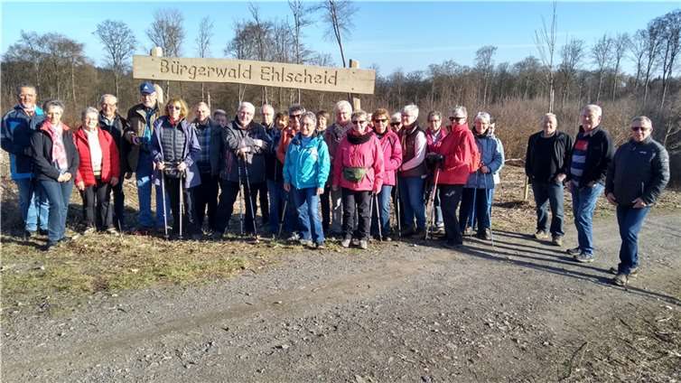 Diesmal ging es für die Hümmericher Senioren rund um Ehlscheid. Foto: privat