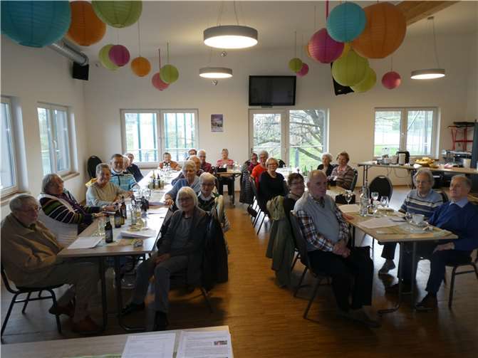 Diesmal traf man sich zum Mittagessen. Foto: privat