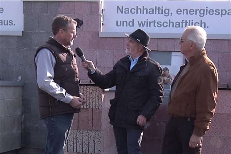 Dieter Heller, Alfred Adams, Dr. Heinz Geenen (v.l.).privat