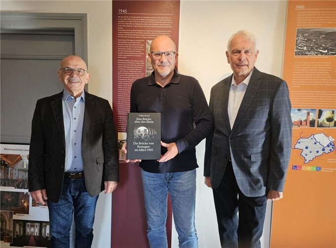 Dieter Ohm, Volker Kozok und Christian Dürig (von links). Foto: privat