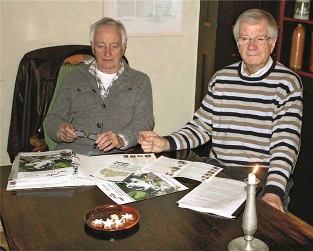 Dietmar Ackerman und Hermann-Josef Wald können auf ein erfolgreiches Jahr zurückblicken.  DL