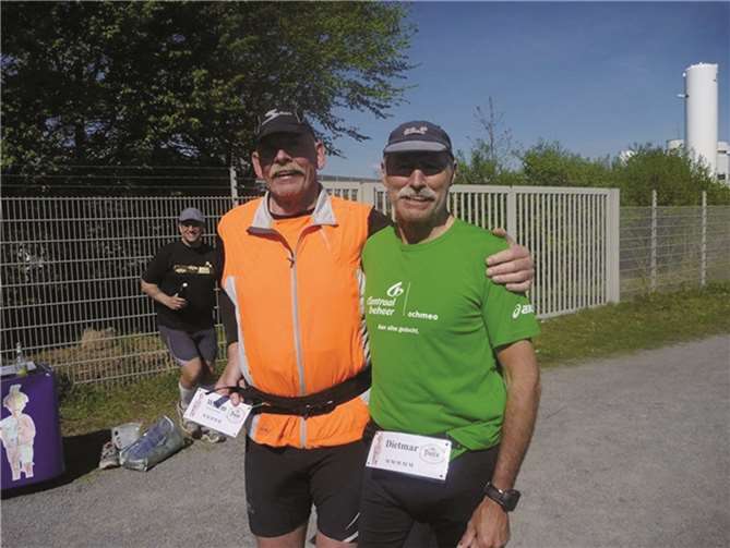 Dietmar Mintgen und Walker der „Extra Klasse“ W. Mütze. privat