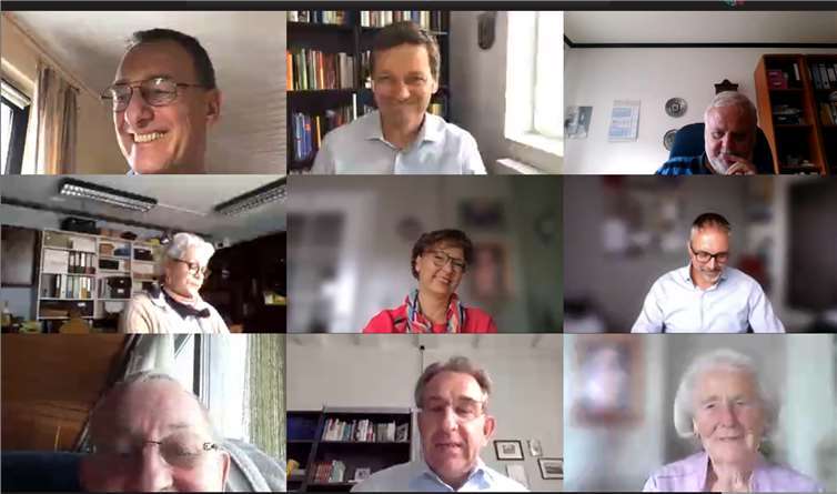 Digital im Gespräch: Die CDU Rhein-Lahn. Foto: privat