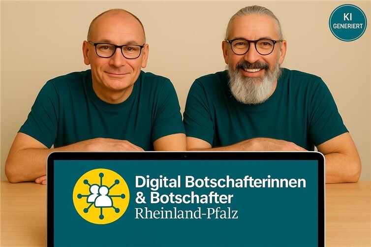 Digitalbotschafter auf dem Maifeld.