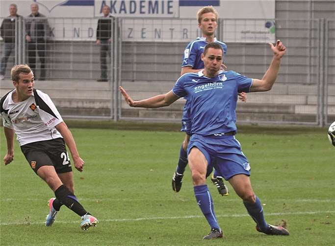 Dimitrios Ferfelis gehörte in Hoffenheim zu den Aktivposten bei den Schängeln die am Ende mit 2:0 gewinnen konnten.TH