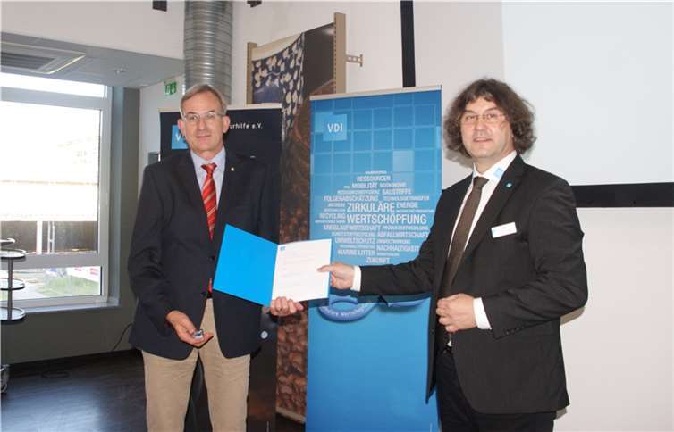 Dipl.-Ing. Manfred Lingscheid (li.) und Dr. Thomas Kinsky.Foto: VDI