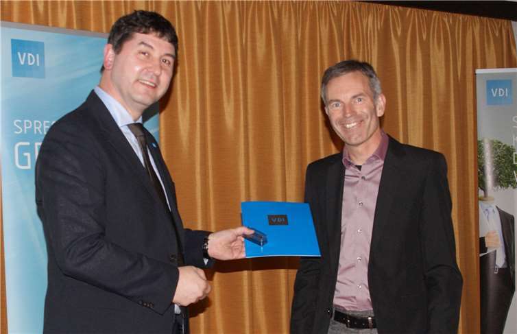 Dipl.-Ing. Norbert Rausch (re.) und Dr. Thomas Kinsky.Quelle: VDI