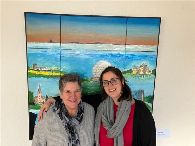 Dipl.-Päd. Claudia Schmidt und Beate Luhmer. Foto: Gemeinde Wachtberg