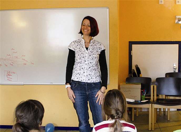 Diplompädagogin Pamela Diederichs leitete den Treff.  Privat