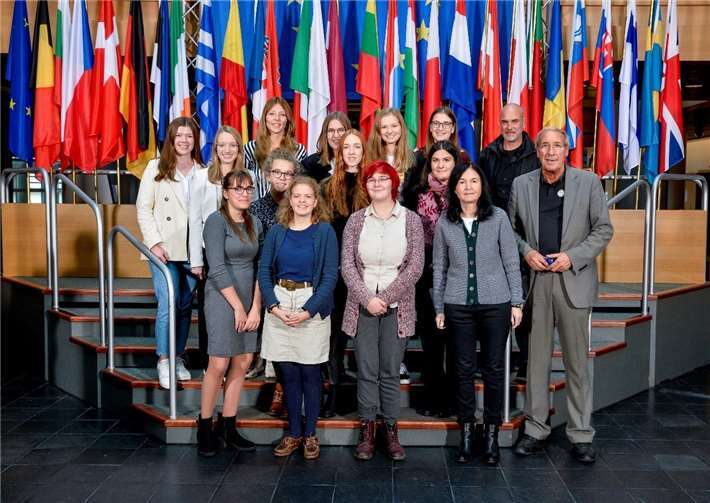 Direkte Einblicke in die EU-Politik boten sich den Schülerinnen der teilnehmenden Französischkurse. Copyright: Europäische Union