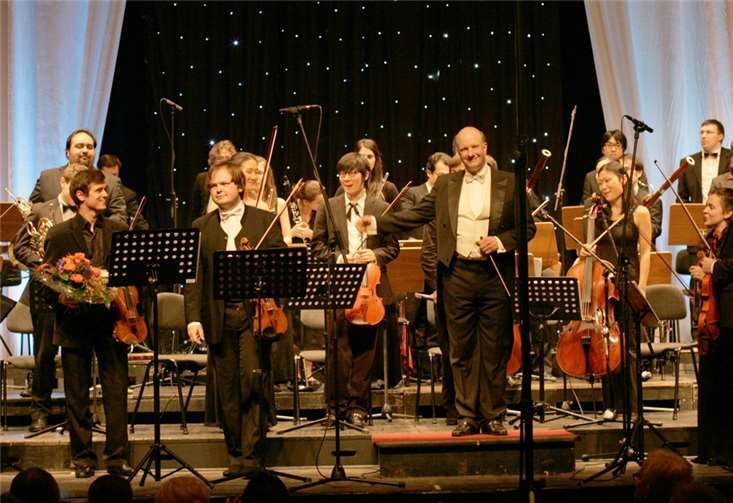 Dirigiert wird das Orchester von Volker Hartung.Fotos: privat