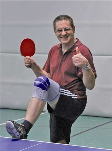 Dirk Meisen zeigt die Richtung an. Privat