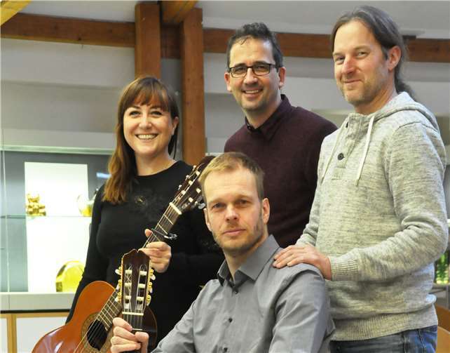 Dirk Plücker, Jan-Paul Kalka, Fabienne Löhr und Gerd Engel. Privat