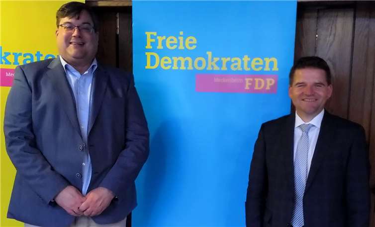 Dirk Ritter und Holger Jung (re.) freuen sich auf den Wahlkampf. Foto: privat