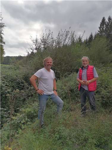 Dirk Tempel und Winfried Sander.  Foto: privat