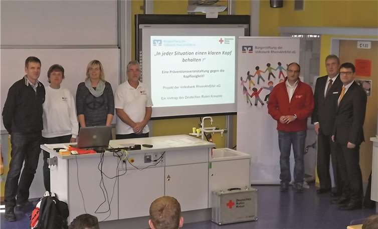 Immer einen klaren Kopf behalten 