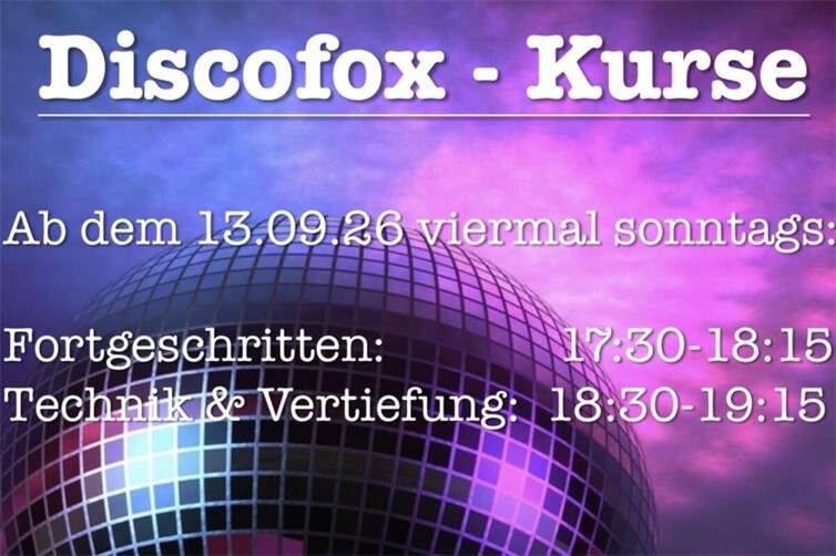 Discofox-Kursangebot
