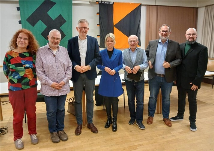 Diskussionsabend zur anstehenden Landtagswahl.  Foto: Christoph Menzenbach