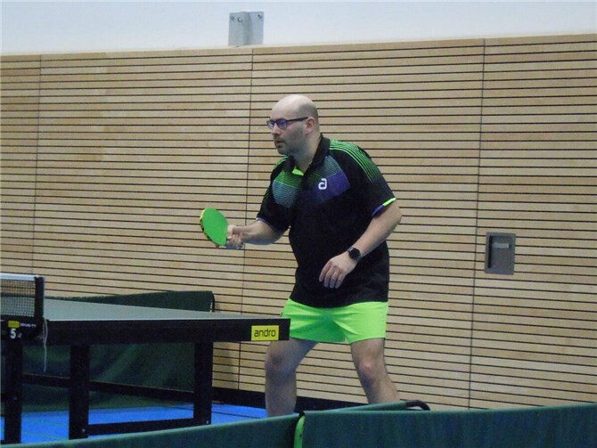 Dmytro Mikhel von der 4. Herrenmannschaft.  Foto: privat