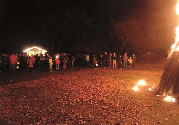 Döttesfeld feierte St. Martin. privat